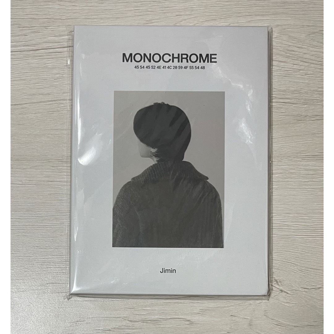 防弾少年団(BTS)(ボウダンショウネンダン)のBTS POPUP MONOCHROME ポストカードブック ジミン JIMIN エンタメ/ホビーのタレントグッズ(アイドルグッズ)の商品写真