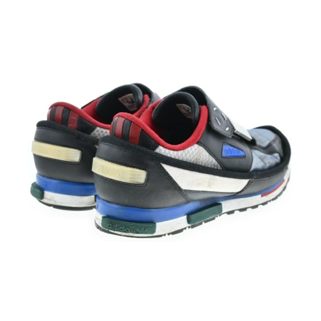 RAF SIMONS(ラフシモンズ)のRAF SIMONS ラフシモンズ スニーカー 25.5cm 黒x青 【古着】【中古】 メンズの靴/シューズ(スニーカー)の商品写真