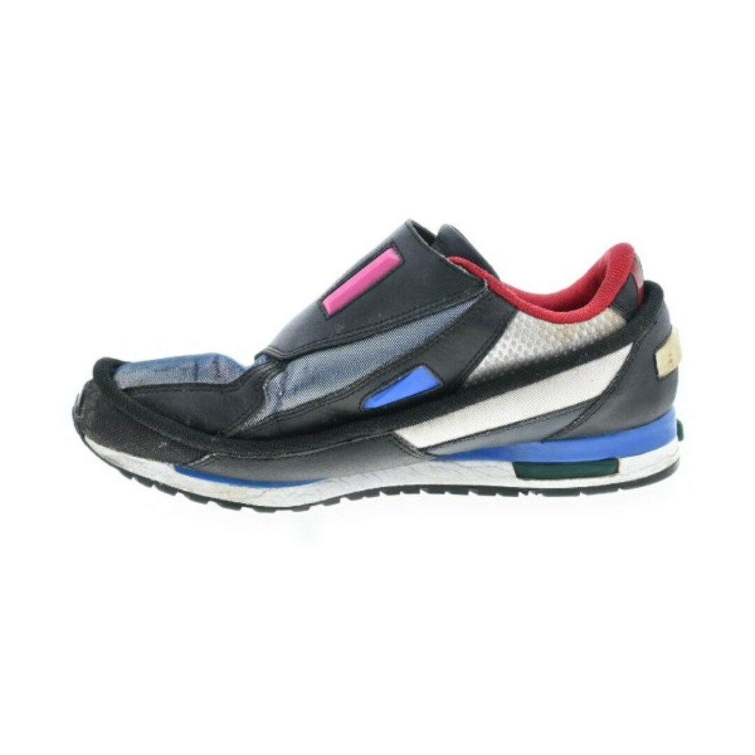 RAF SIMONS(ラフシモンズ)のRAF SIMONS ラフシモンズ スニーカー 25.5cm 黒x青 【古着】【中古】 メンズの靴/シューズ(スニーカー)の商品写真