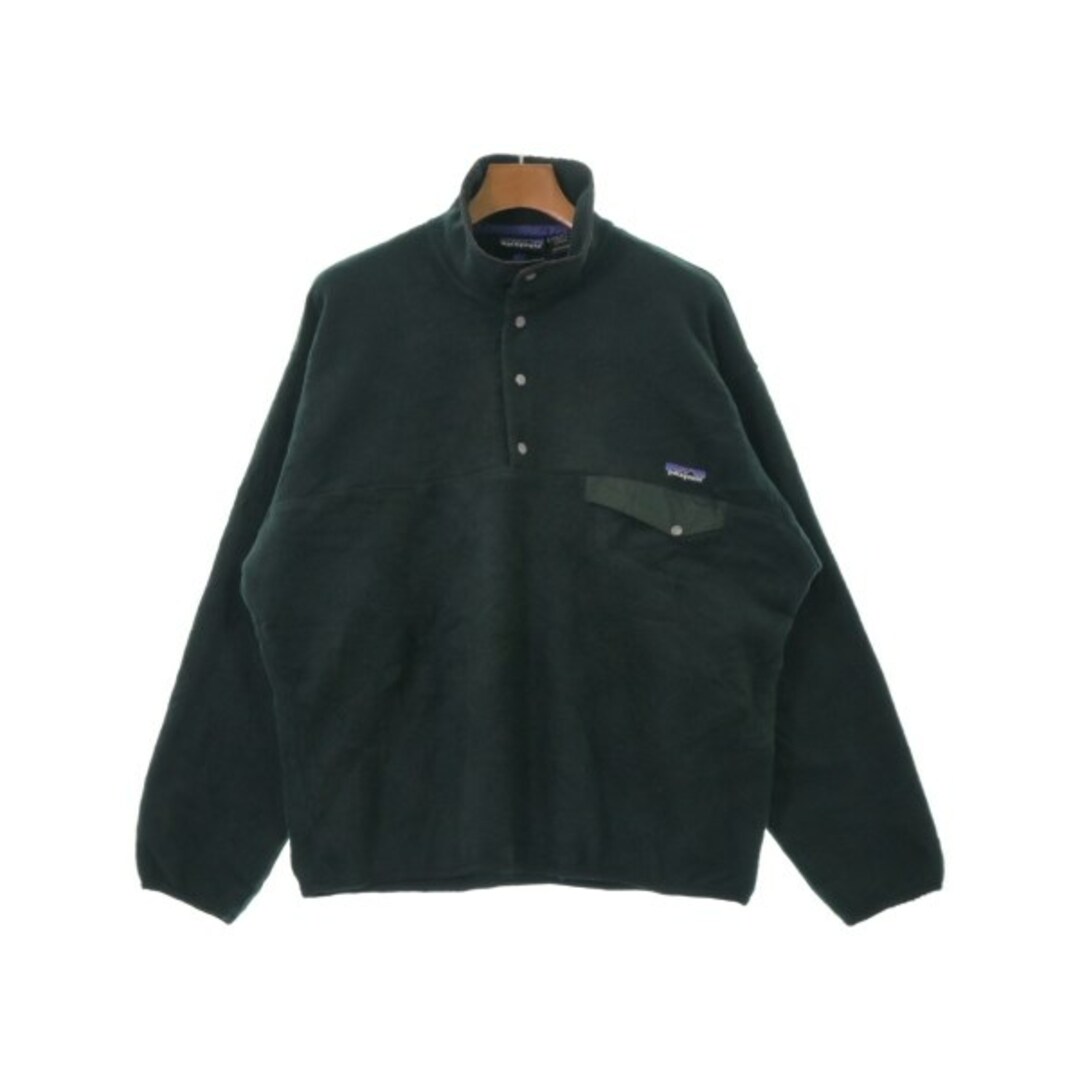 patagonia(パタゴニア)のpatagonia パタゴニア スウェット L 緑 【古着】【中古】 メンズのトップス(スウェット)の商品写真