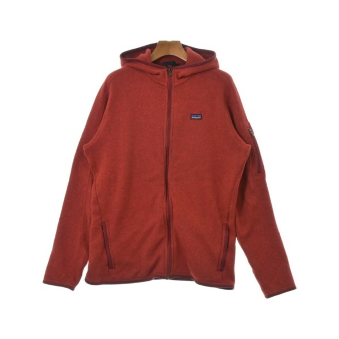 patagonia(パタゴニア)のpatagonia パタゴニア パーカー XL 赤 【古着】【中古】 メンズのトップス(パーカー)の商品写真