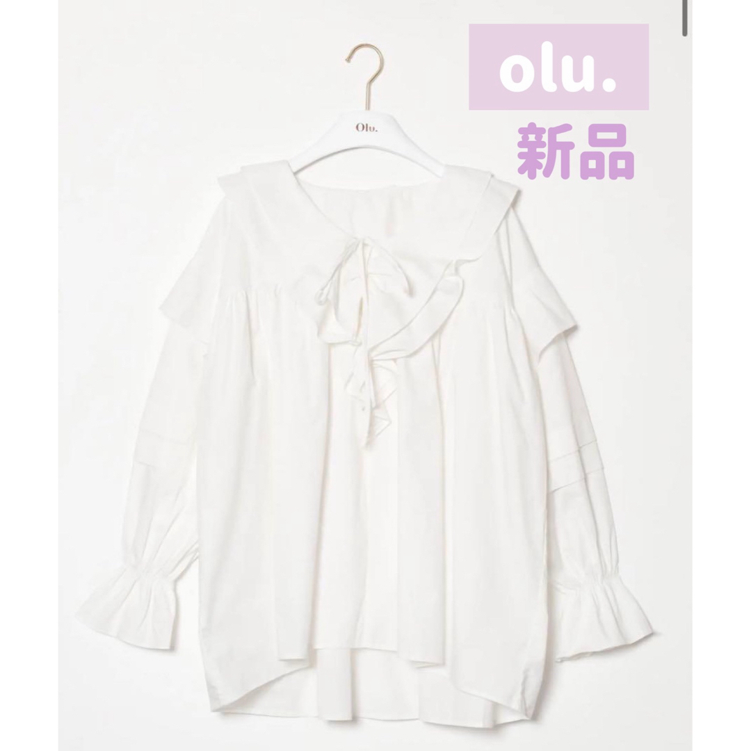 olu.  オルドット　スプリングフリルブラウス レディースのトップス(シャツ/ブラウス(長袖/七分))の商品写真