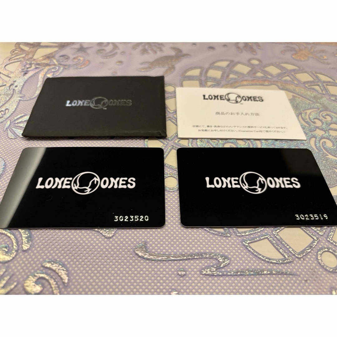 LONE ONES(ロンワンズ)のロンワンズ　LONE ONES ギャランティカード正規品  メンズのアクセサリー(ネックレス)の商品写真