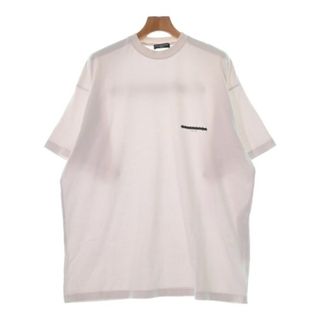 バレンシアガ(Balenciaga)のBALENCIAGA バレンシアガ Tシャツ・カットソー 2(M位) ピンク系 【古着】【中古】(Tシャツ/カットソー(半袖/袖なし))