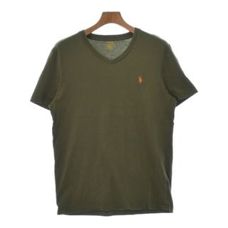 ポロラルフローレン(POLO RALPH LAUREN)のPolo Ralph Lauren Tシャツ・カットソー M カーキ 【古着】【中古】(Tシャツ/カットソー(半袖/袖なし))