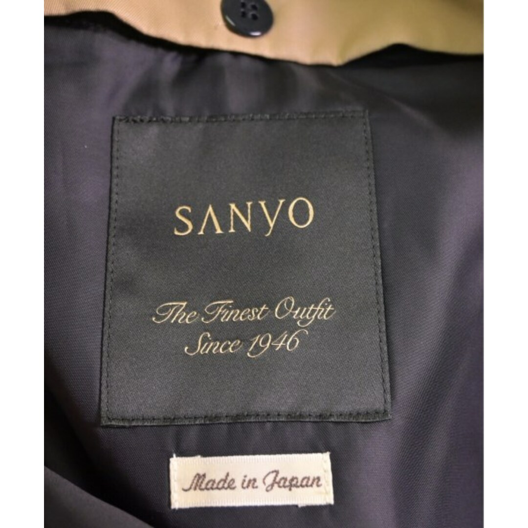 SANyOCOAT サンヨーコート トレンチコート 36(S位) ベージュ 【古着】【中古】 レディースのジャケット/アウター(トレンチコート)の商品写真