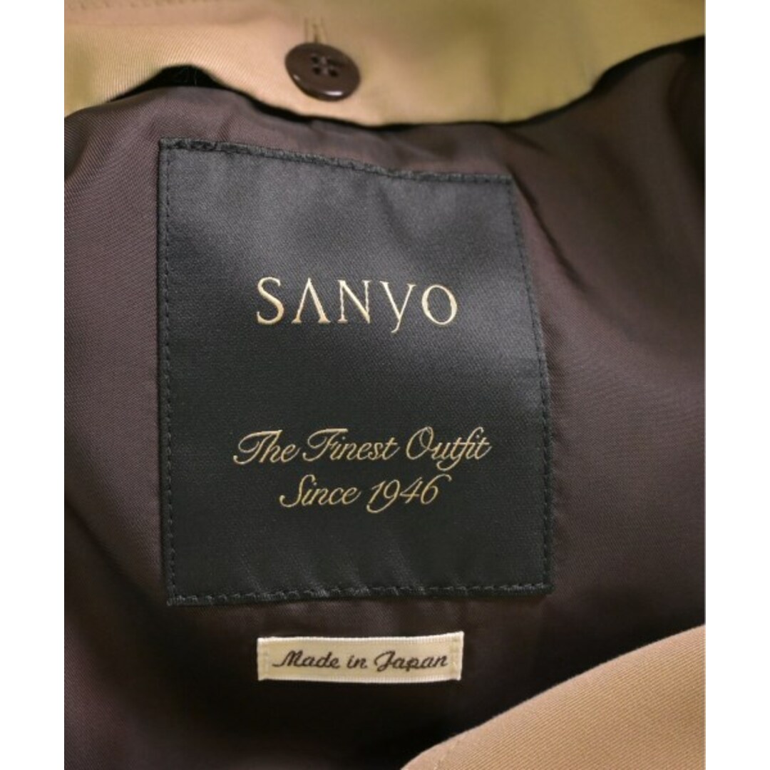 SANyOCOAT サンヨーコート トレンチコート 34(XS位) ベージュ 【古着】【中古】 レディースのジャケット/アウター(トレンチコート)の商品写真