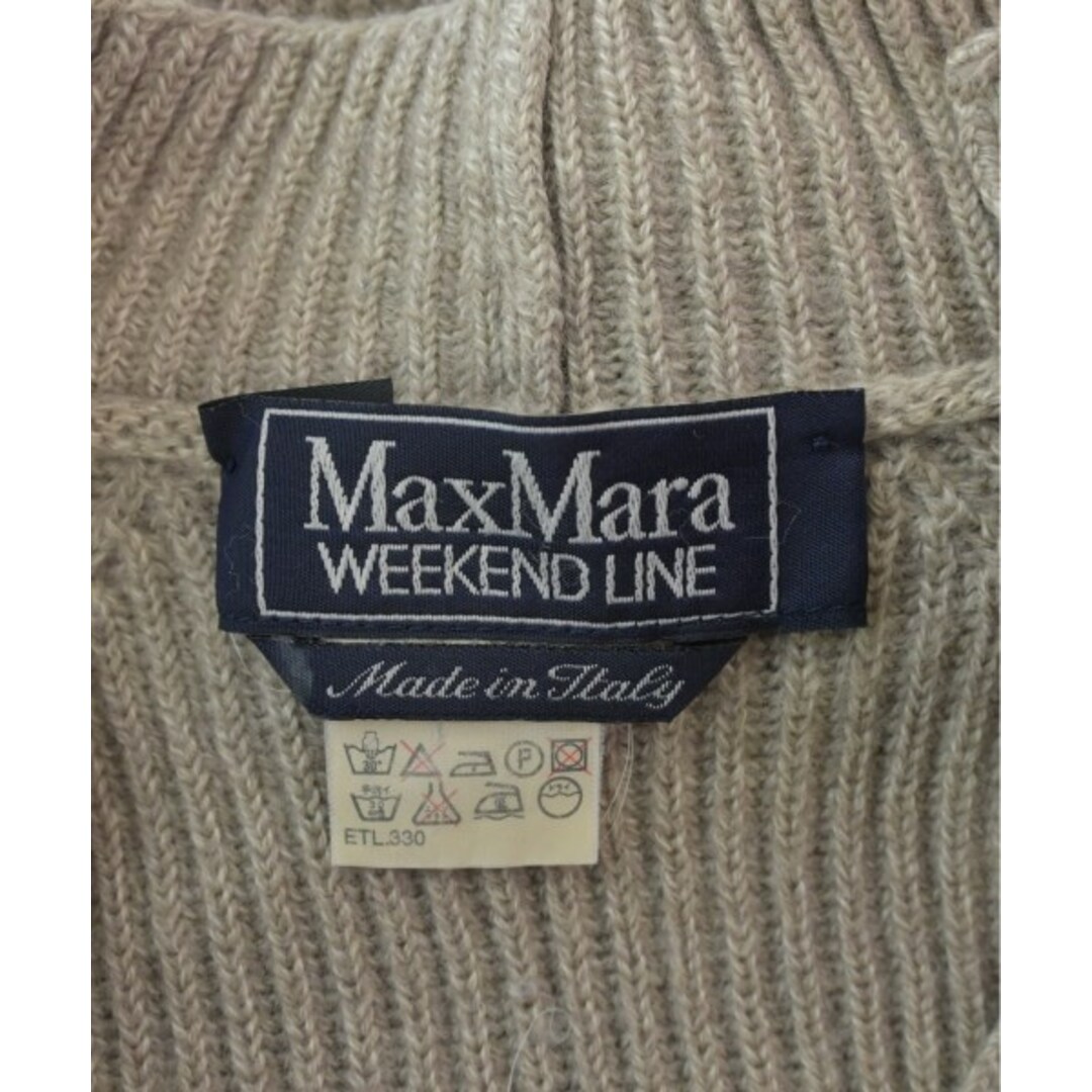 MAX MARA WEEK END LINE ニット・セーター S ベージュ 【古着】【中古】 レディースのトップス(ニット/セーター)の商品写真