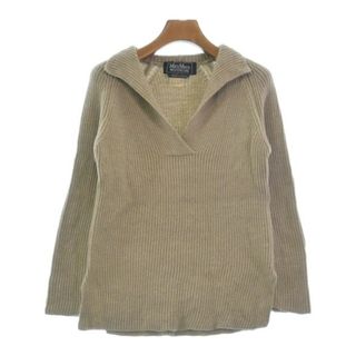 MAX MARA WEEK END LINE ニット・セーター S ベージュ 【古着】【中古】(ニット/セーター)