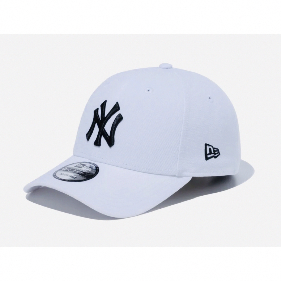 NEW ERA(ニューエラー)のニューエラ  9FORTY ニューヨーク ヤンキース ホワイトXブラック 120 スポーツ/アウトドアのスポーツ/アウトドア その他(その他)の商品写真