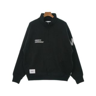 WTAPS ダブルタップス スウェット 3(L位) 黒 【古着】【中古】(スウェット)