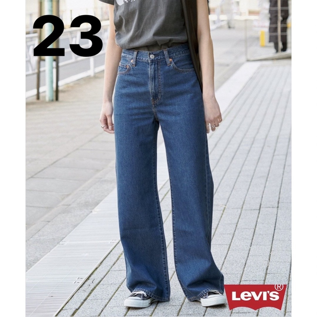 Spick & Span(スピックアンドスパン)のSpick and Span Levi's リーバイス 別注 デニム ワイド レディースのパンツ(デニム/ジーンズ)の商品写真