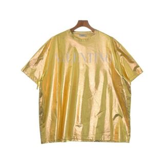 VALENTINO ヴァレンティノ Tシャツ・カットソー S ゴールド 【古着】【中古】