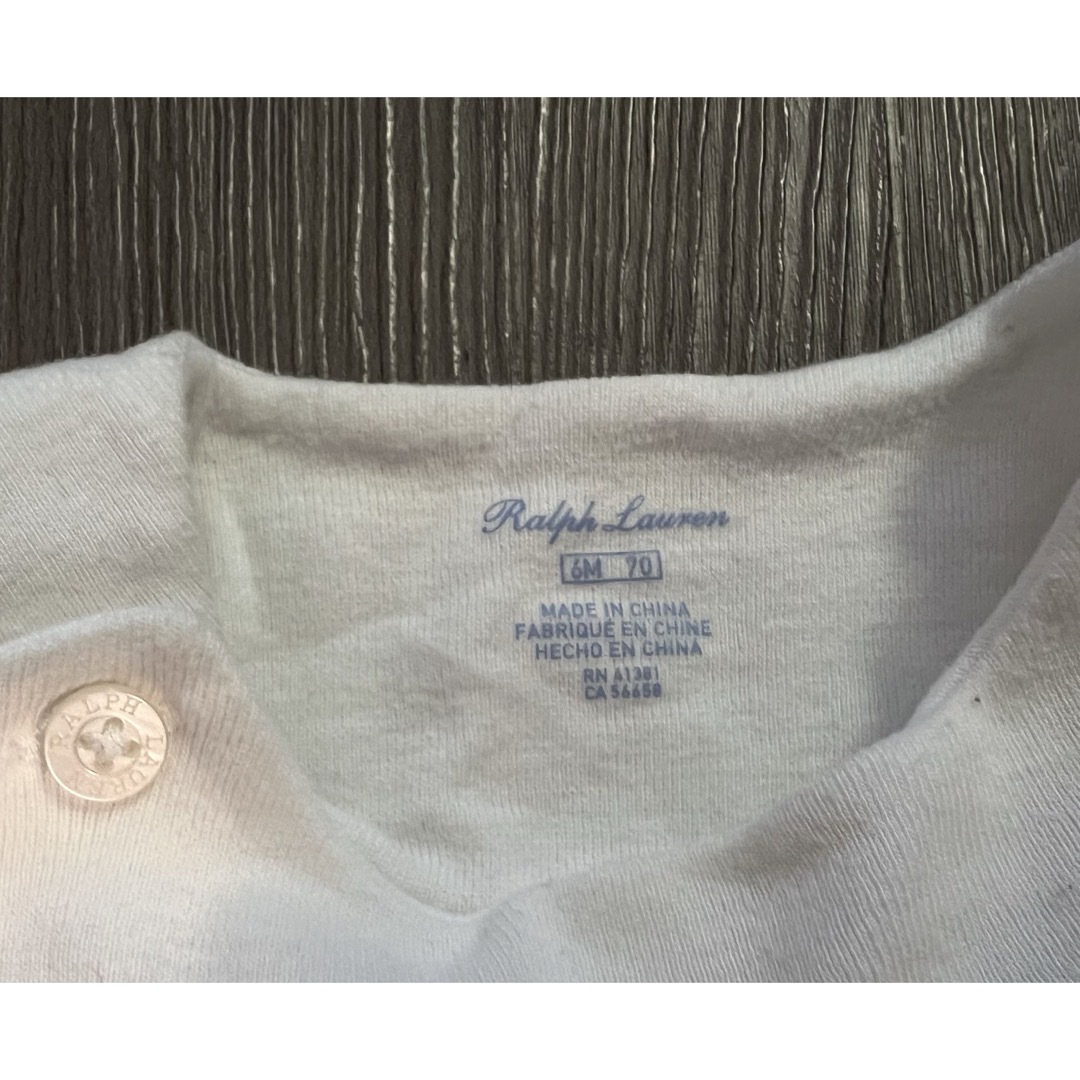 POLO RALPH LAUREN(ポロラルフローレン)のラルフローレン  ロンパース　6m 70cm- キッズ/ベビー/マタニティのベビー服(~85cm)(ロンパース)の商品写真