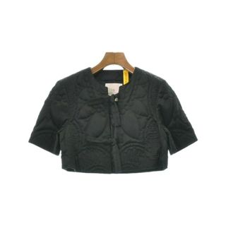 MONCLER GENIUS ダウンジャケット/ダウンベスト 0(XS位) 黒 【古着】【中古】(ダウンジャケット)