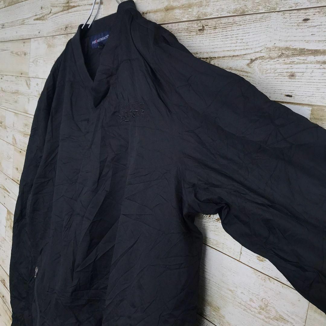 【k3045】USA古着90sヴィンテージナイロンプルオーバージャケットアメリカ メンズのジャケット/アウター(ナイロンジャケット)の商品写真
