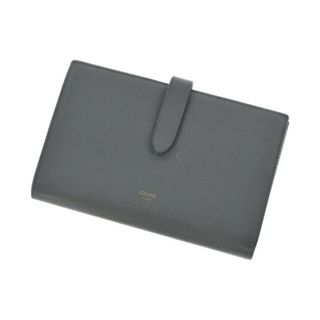 セリーヌ(celine)のCELINE セリーヌ 財布・コインケース L グレー 【古着】【中古】(財布)