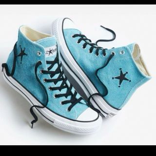 コンバース(CONVERSE)のStussy Converse CHUCK 70 HI 23.5cm 新品(スニーカー)