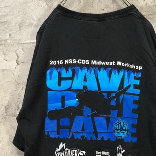 NSS-CDS ダイバー マスク USA輸入 ワンポイント Tシャツ(Tシャツ/カットソー(半袖/袖なし))