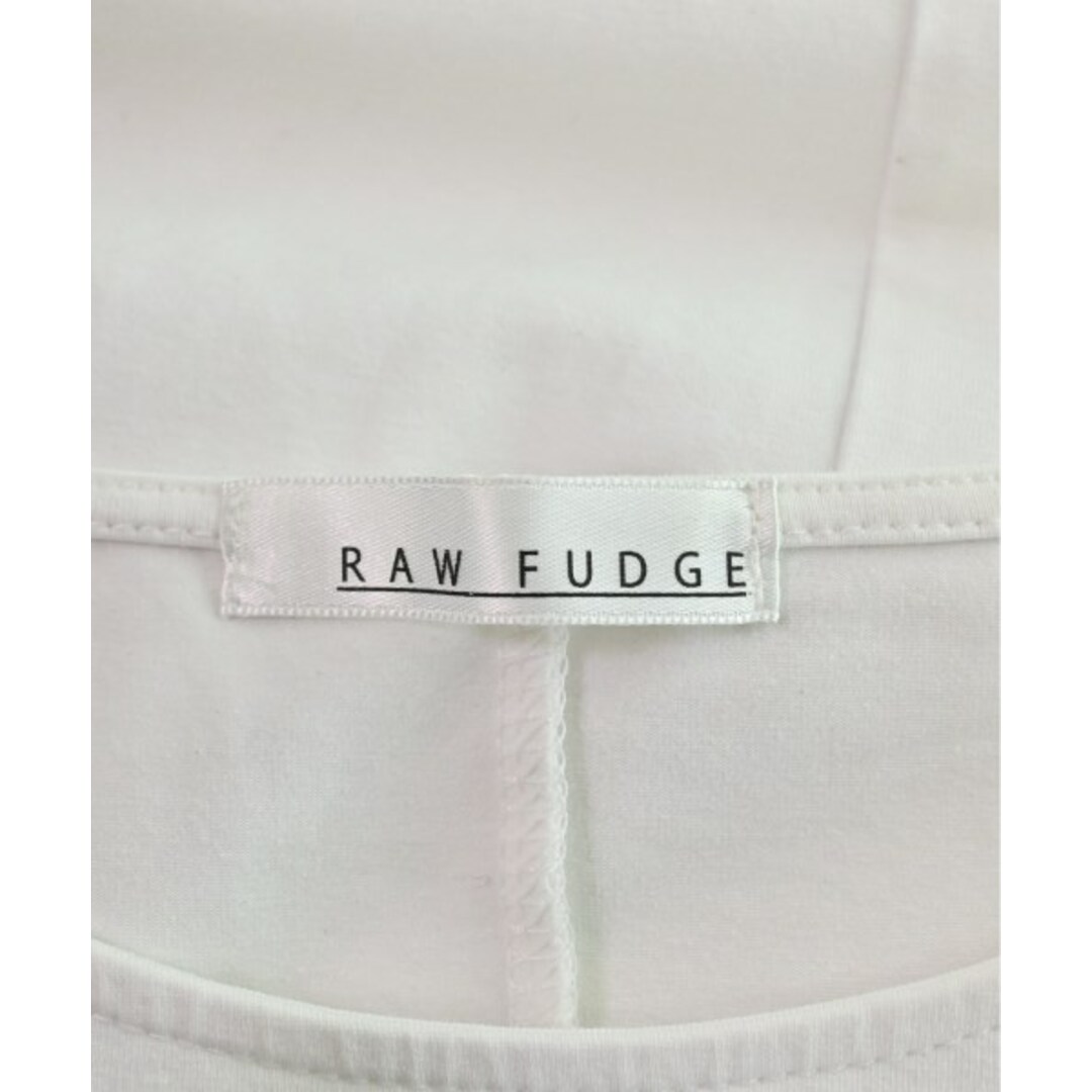 RAW FUDGE(ローファッジ)のRAW FUDGE ローファッジ Tシャツ・カットソー F 白 【古着】【中古】 レディースのトップス(カットソー(半袖/袖なし))の商品写真