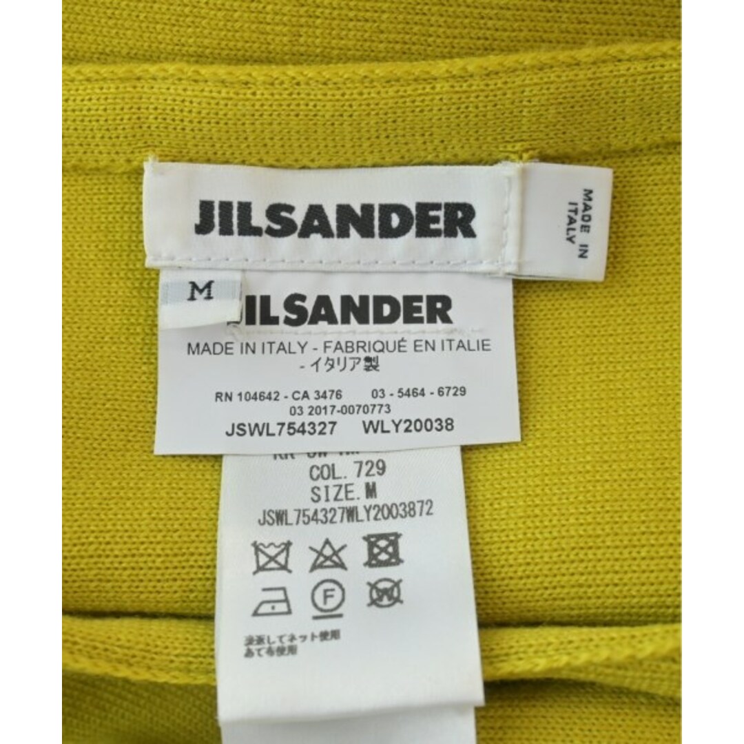 Jil Sander(ジルサンダー)のJIL SANDER ジルサンダー ニット・セーター M 黄 【古着】【中古】 レディースのトップス(ニット/セーター)の商品写真