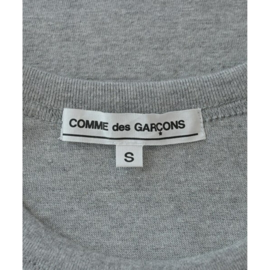 COMME des GARCONS(コムデギャルソン)のCOMME des GARCONS Tシャツ・カットソー S グレー 【古着】【中古】 レディースのトップス(カットソー(半袖/袖なし))の商品写真