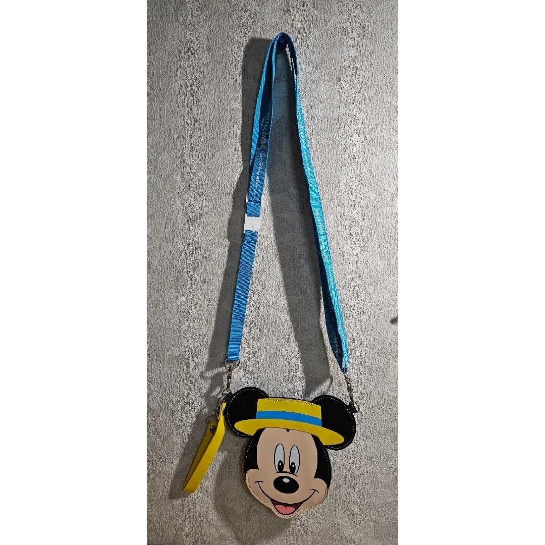 Disney(ディズニー)のミッキーのチケットホルダー　バケイションパッケージ　キーホルダー　カンバッチ４つ エンタメ/ホビーのおもちゃ/ぬいぐるみ(キャラクターグッズ)の商品写真
