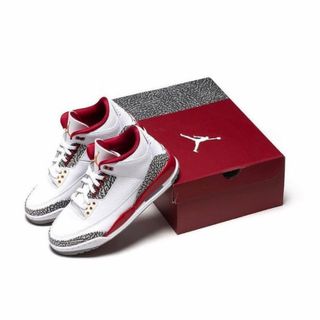 NIKE - Air jordan3 カーディナル　26.5cm