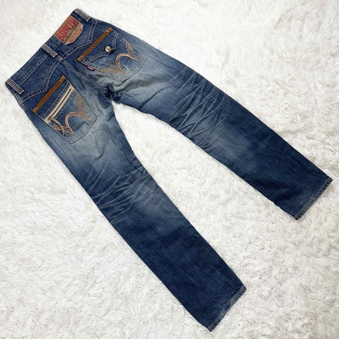 【日本製】EDWIN EXCLUSIVE VINTAGE ジーンズ　サイズ28 メンズのパンツ(デニム/ジーンズ)の商品写真