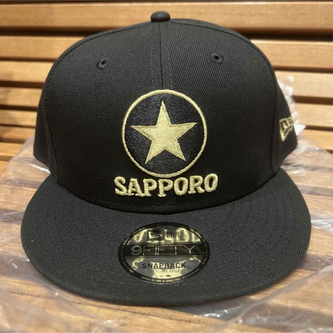 NEW ERA(ニューエラー)のサッポロ黒ラベル ニューエラ ビール キャップ メンズの帽子(キャップ)の商品写真