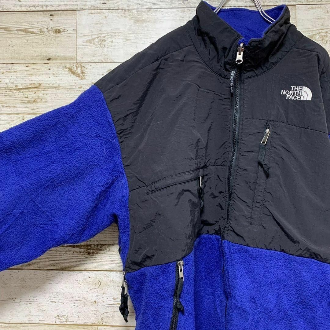 THE NORTH FACE(ザノースフェイス)の【w279】USA規格ノースフェイス90s黒タグ当時物デナリジャケットブルゾン青 その他のその他(その他)の商品写真