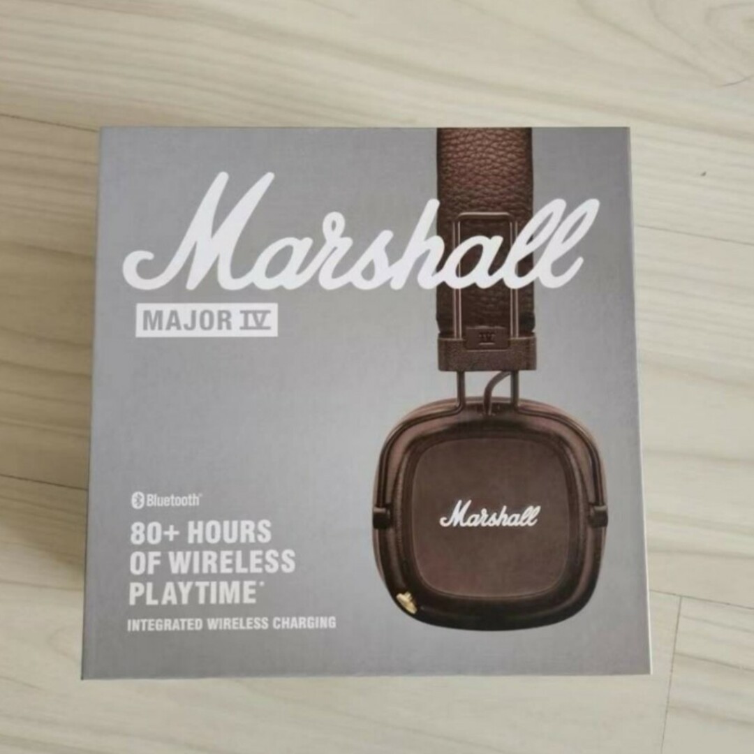 Marshall(マーシャル)のdp Marshall MAJOR Ⅳ　ブラウン　bluetooth スマホ/家電/カメラのオーディオ機器(ヘッドフォン/イヤフォン)の商品写真
