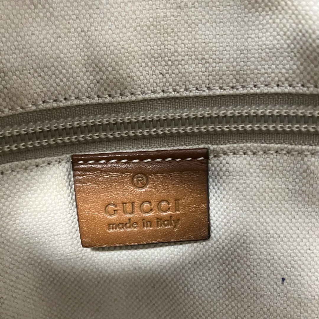 Gucci(グッチ)の◎美品　GUCCI グッチ　GG柄　ナイロン　レザー　ショルダーバッグ メンズのバッグ(ショルダーバッグ)の商品写真