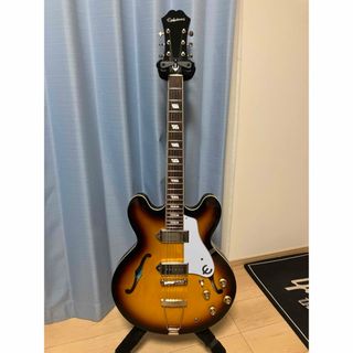 エピフォン(Epiphone)のエピフォンカジノVS 2021年製　美品　ソフトケース(エレキギター)