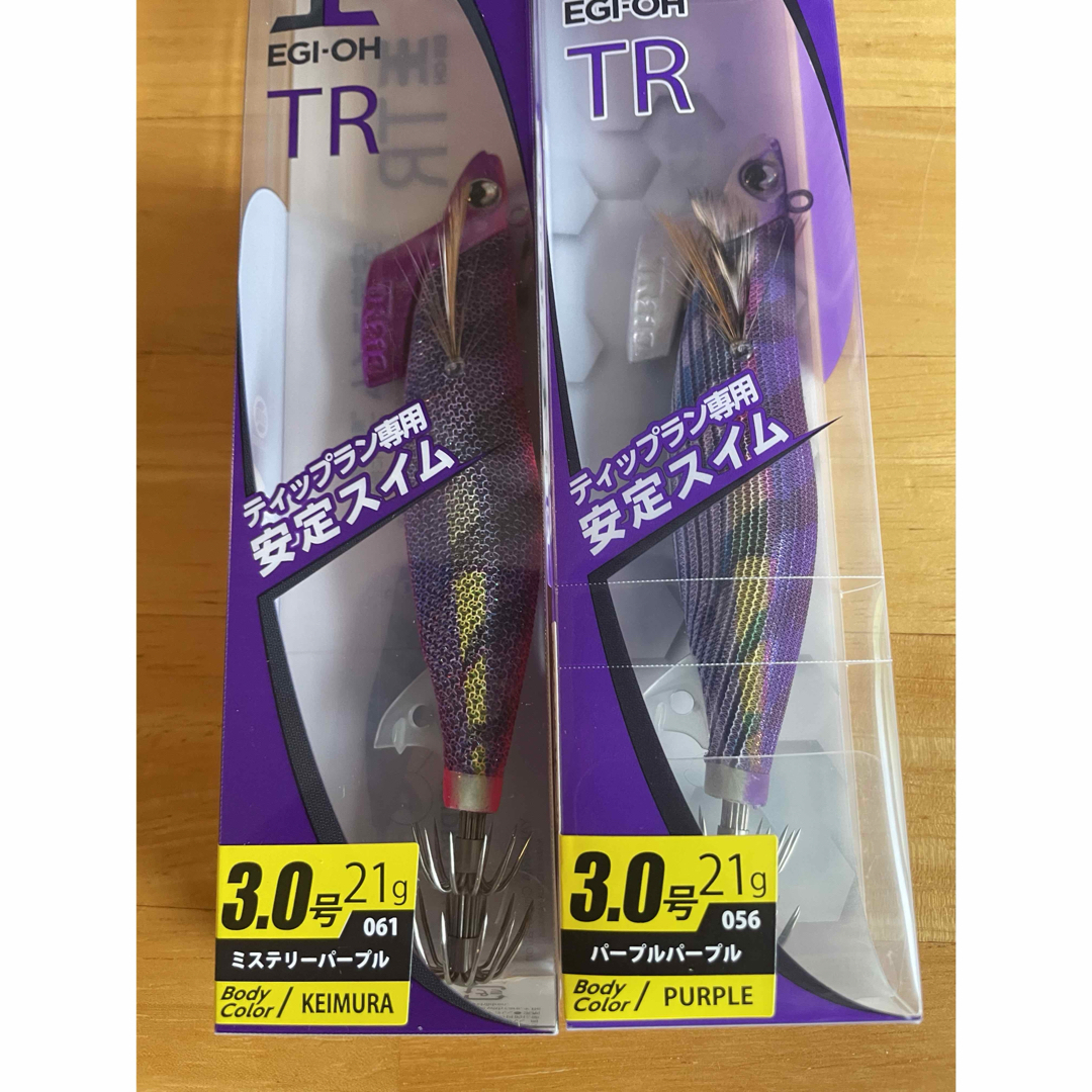 エギ王 TR3号　21g ２個セット スポーツ/アウトドアのフィッシング(ルアー用品)の商品写真