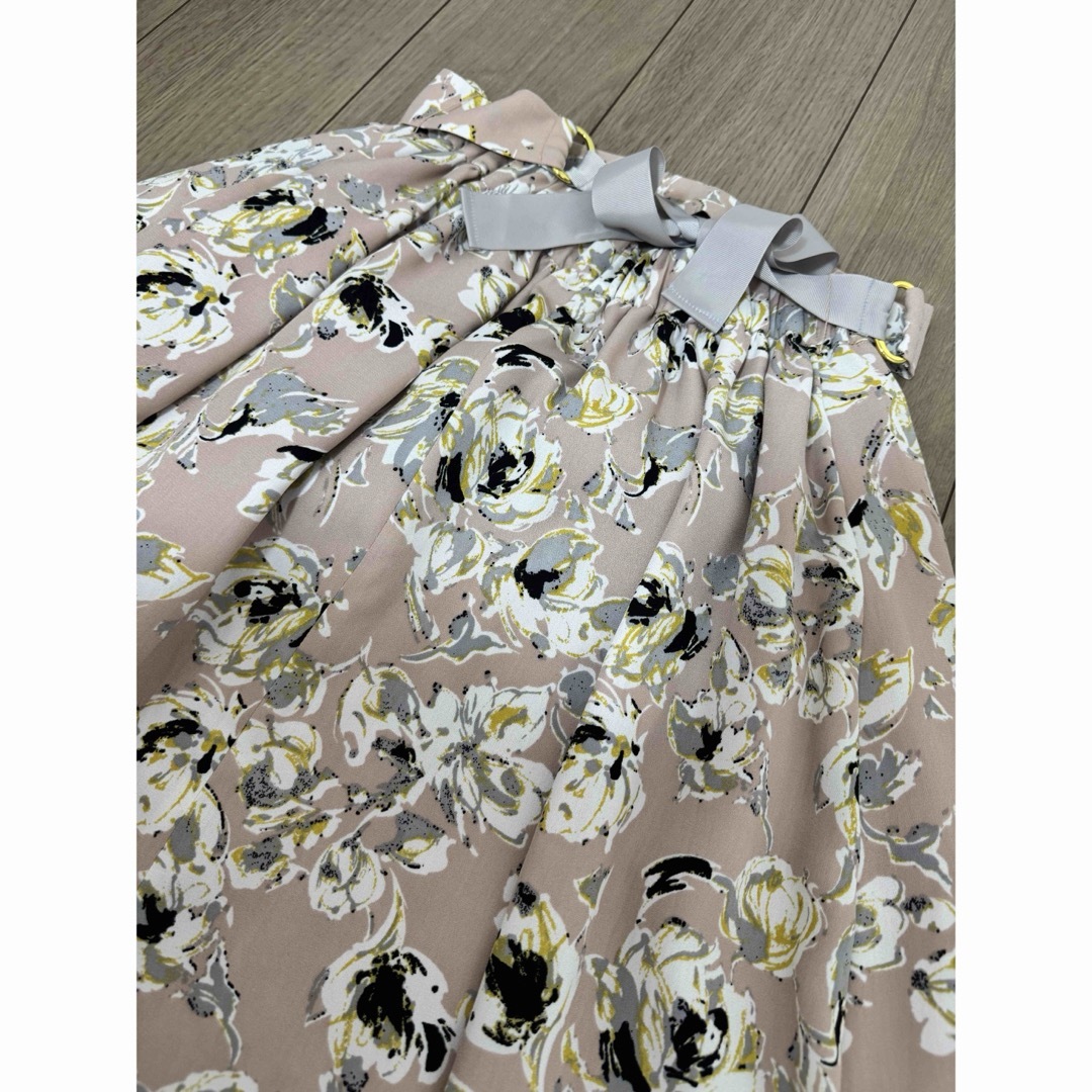 花柄スカート　Sサイズ レディースのスカート(ロングスカート)の商品写真