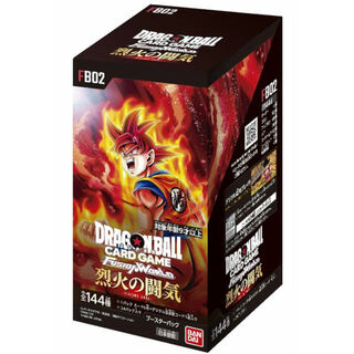 ドラゴンボール フュージョンワールド ブースターパック　烈火の闘気 [FB02] 未開封4BOX セット 4BOX(Box/デッキ/パック)