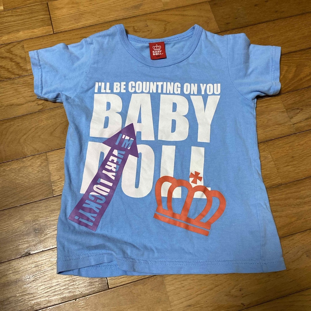 BABYDOLL(ベビードール)の★中古★ baby doll 半袖　Tシャツ キッズ/ベビー/マタニティのキッズ服男の子用(90cm~)(Tシャツ/カットソー)の商品写真