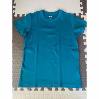 ユニクロ(UNIQLO)のユニクロ　Ｔシャツ　ターコイズブルー　Mサイズ(Tシャツ(半袖/袖なし))