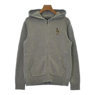 ポロラルフローレン(POLO RALPH LAUREN)のPolo Ralph Lauren ポロラルフローレン カーディガン L グレー 【古着】【中古】(カーディガン)