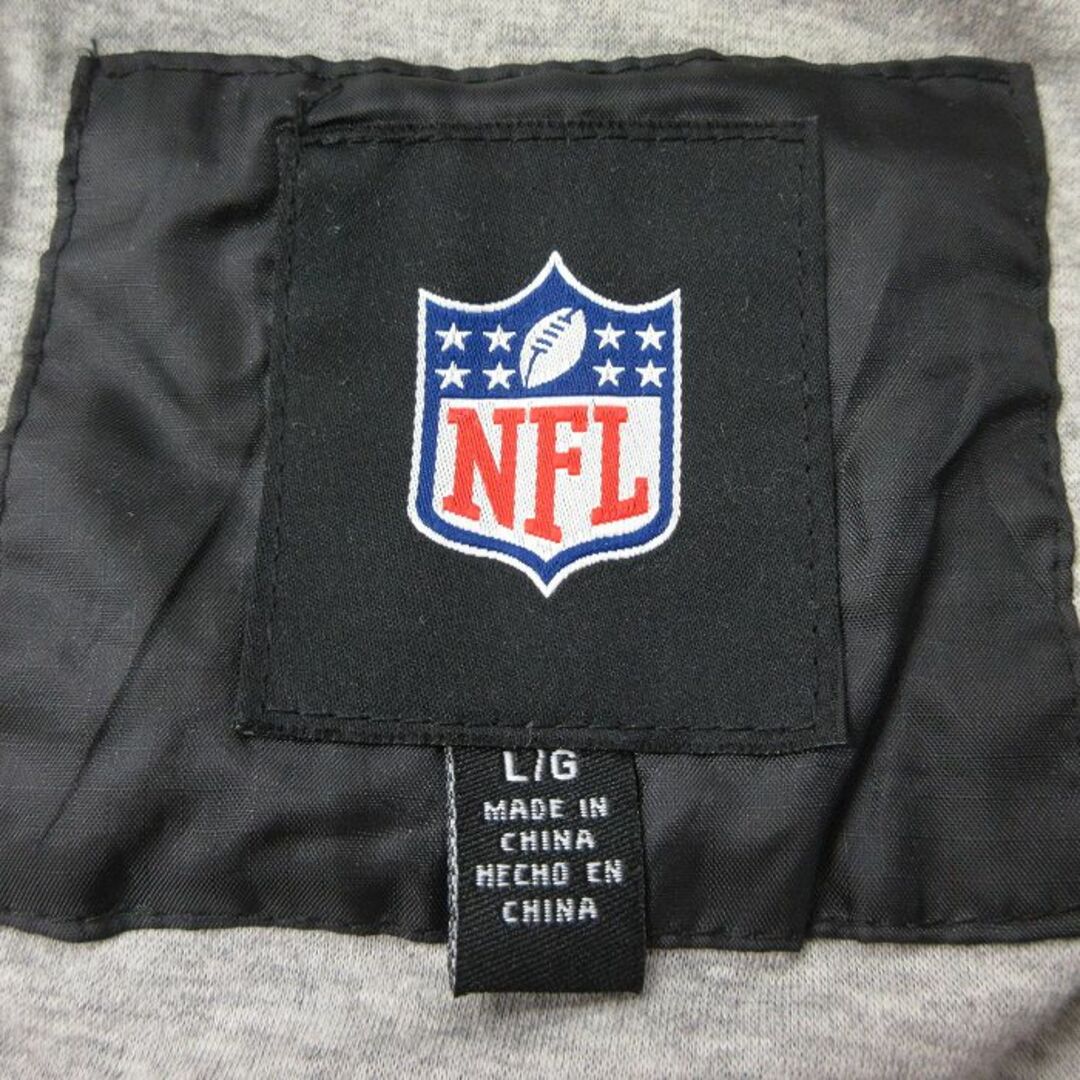 XL★古着 長袖 ジャケット パーカー メンズ 00年代 00s NFL ボルチモアレイブンズ リップストップ 黒他 ブラック アメフト スーパーボウル 24may11 中古 アウター ジャンパー ブルゾン メンズのジャケット/アウター(ダッフルコート)の商品写真