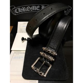 Chrome Hearts - クロムハーツ ローラー ベルト インボイス原本完備　34 サイズ　1.5インチ