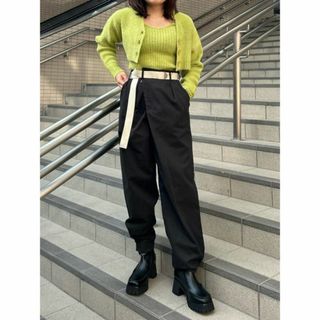 スライ(SLY)のSLY♡BELTED CHINO WIDE SLACKS(カジュアルパンツ)