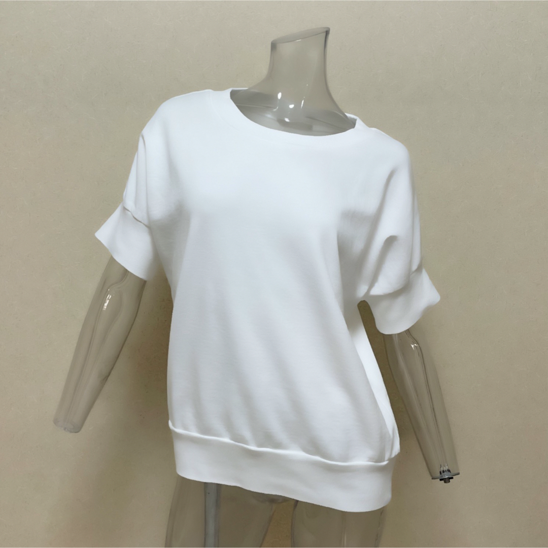 Plage(プラージュ)の新作plageプラージュ裏毛半袖プルオーバーtシャツパフスリーブウィムガゼット レディースのトップス(Tシャツ(半袖/袖なし))の商品写真