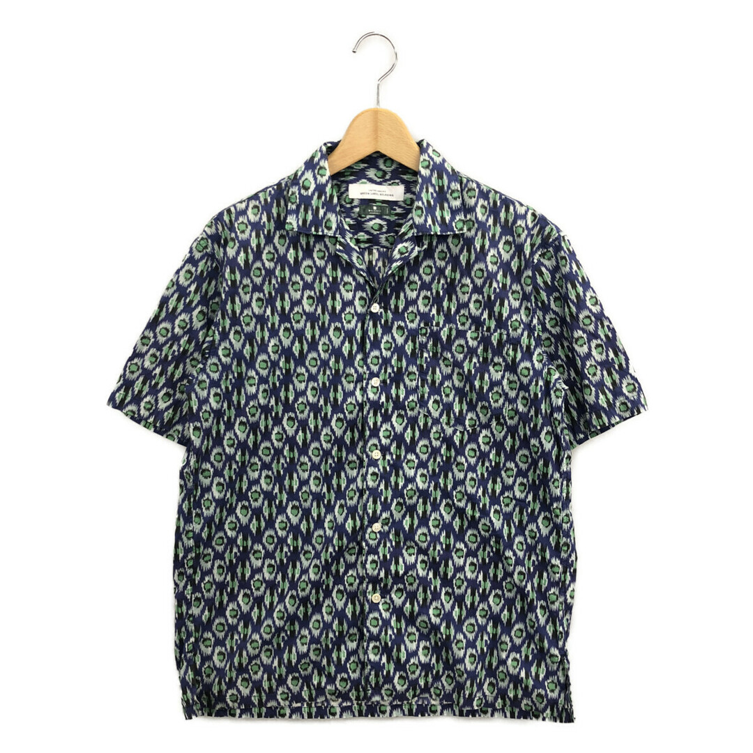 美品  総柄半袖シャツ レディース S レディースのトップス(シャツ/ブラウス(半袖/袖なし))の商品写真