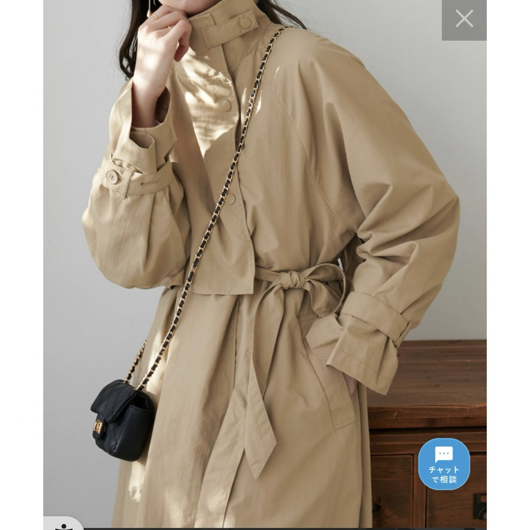 Discoat(ディスコート)のスタンドスプリングコート レディースのジャケット/アウター(スプリングコート)の商品写真