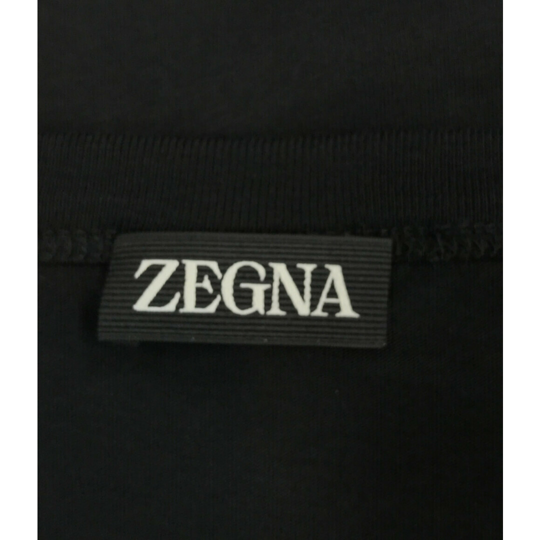 Ermenegildo Zegna(エルメネジルドゼニア)の美品 エルメネジルドゼニア ロゴ刺繍半袖Tシャツ メンズ S メンズのトップス(Tシャツ/カットソー(半袖/袖なし))の商品写真