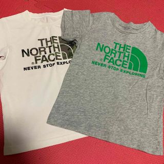 ザノースフェイス(THE NORTH FACE)のノースフェイス　半袖Ｔシャツ　110   2枚セット(Tシャツ/カットソー)