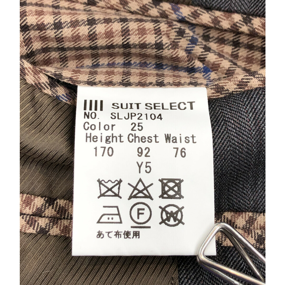 美品  SUIT SELECT 3ピーススーツ セットアップ    メンズ Y5 メンズのスーツ(セットアップ)の商品写真