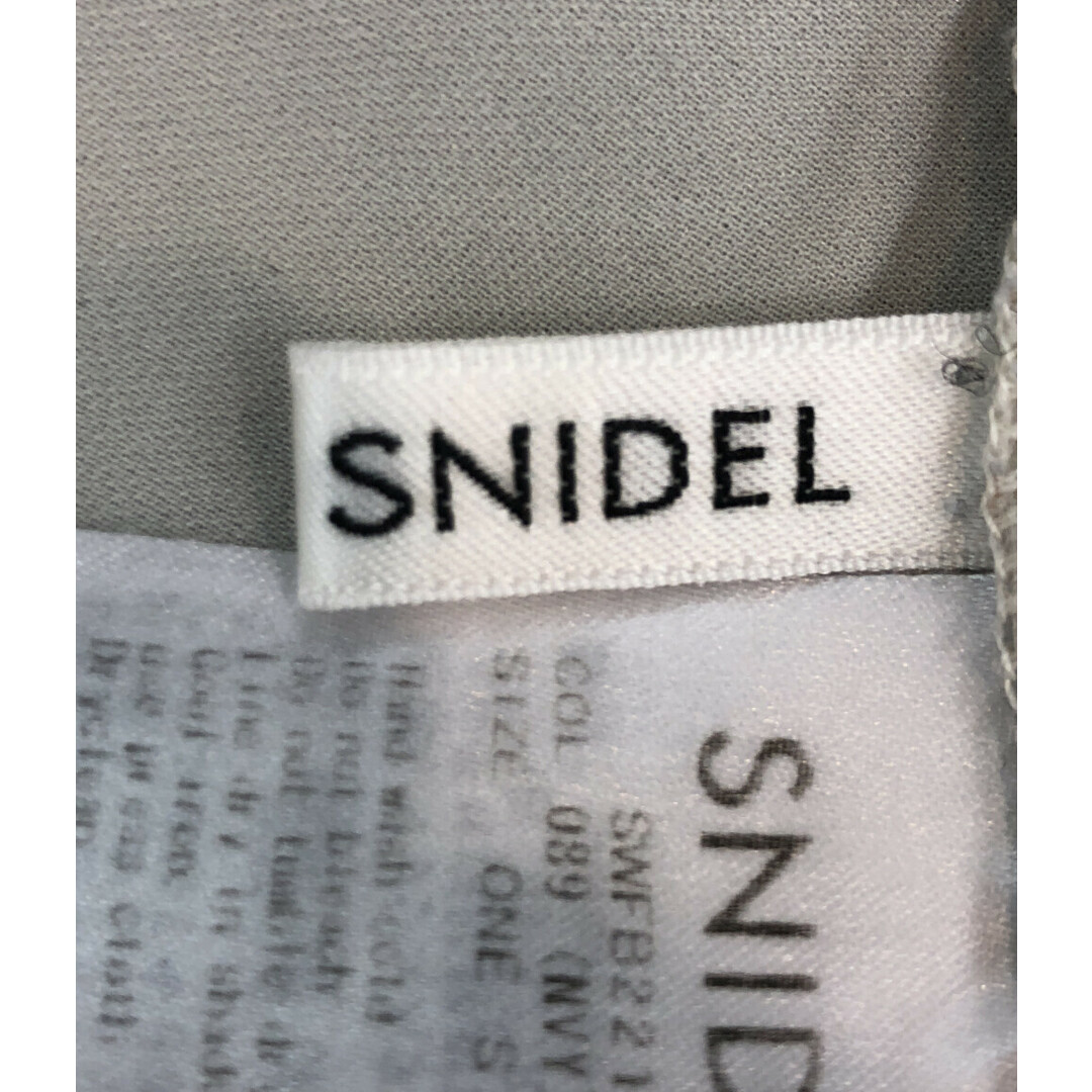 SNIDEL(スナイデル)のスナイデル オーガンシースルーブラウス レディース ONESIZE レディースのトップス(シャツ/ブラウス(長袖/七分))の商品写真